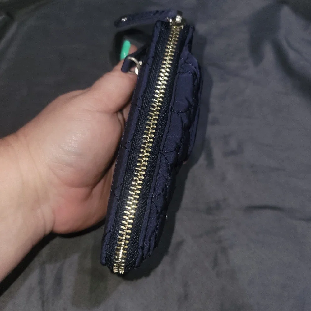 Vera Bradley Navy Smartphone Wristlet